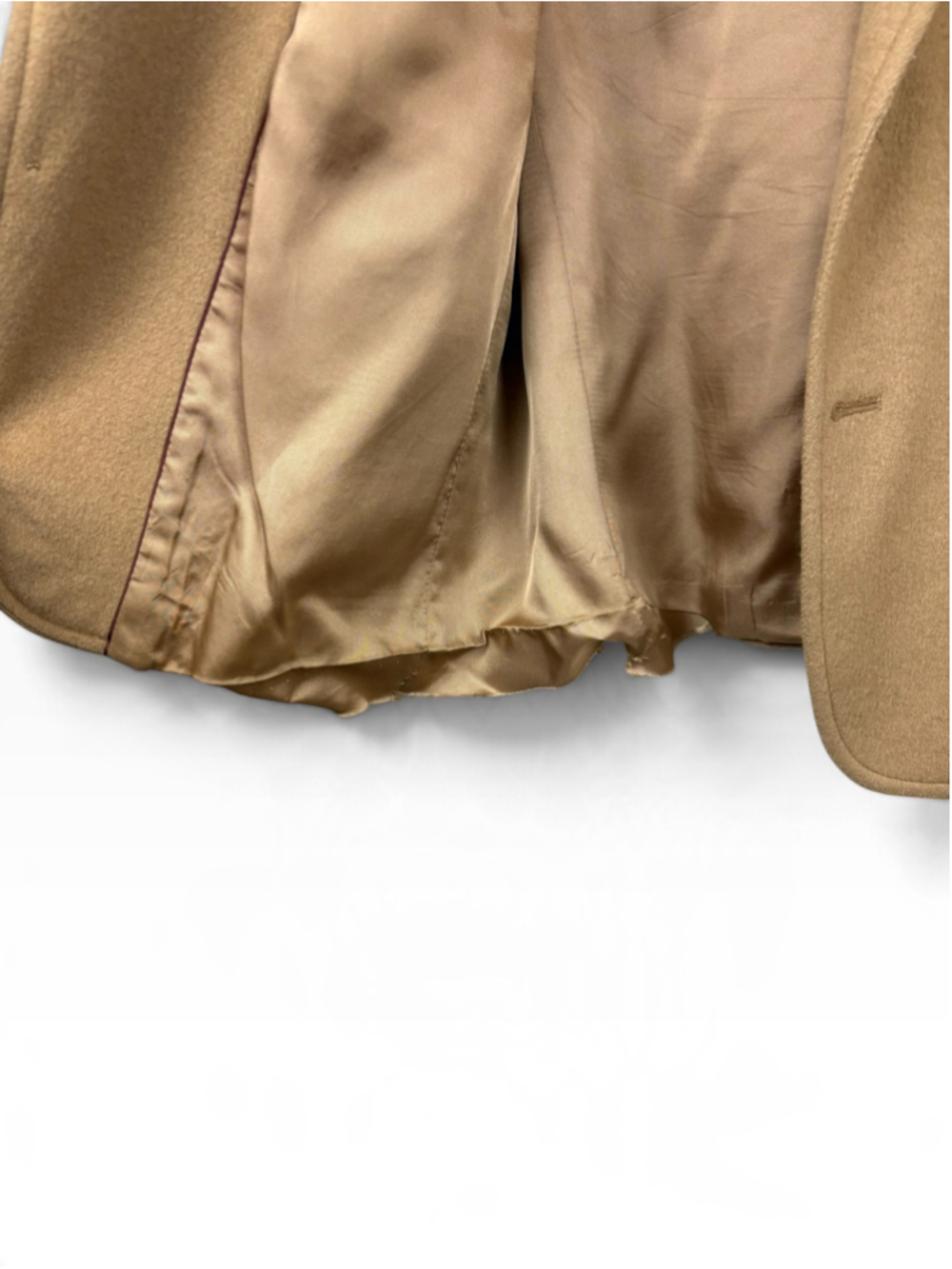 Vintage J.G. Hook Golden Anchor Camel Hair Blend Tan Blazer Sport Coat Men’s M - Picture 6 of 13